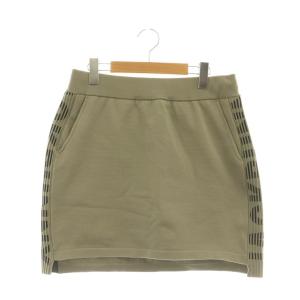 ジャックバニー JackBunny 24SS ドローコードニットスカート 2 カーキ ブラック /DO