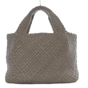 トートバッグ メッシュ A4 ラムレザー グレージュ F1856