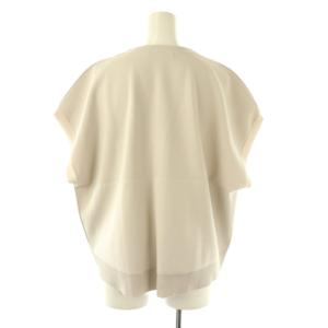 Stola. Vネックニットジレ&タイトニットスカートセット 36 ライトグレー ブラック /DF OS