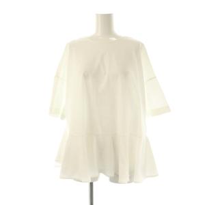 ヘムフレアトリコットカットソー F オフホワイト /DO OS