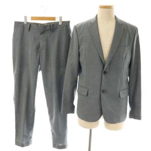 スーツ セットアップ LIGHT DRY ストレッチウォッシャブルジャケット パンツ L グレー /DF
