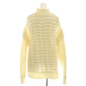 Diagram GRACE CONTINENTAL ツイストニットトップ セーター 長袖 36 ホワイト /DF OS