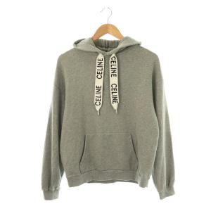 2Y468670Q ルーズ フーディー コットンフリース パーカー S グレー