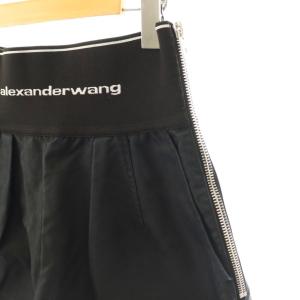 alexanderwang ウエストロゴショートパンツ 6 ブラック