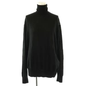 TURTLE NECK BOYS カシミヤシルクタートルネックニット セーター 長袖 00 F 黒 /NR
