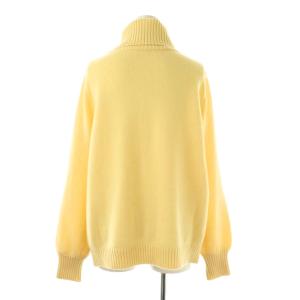 René タートルネック ニット セーター 長袖 34 イエロー /DF OS