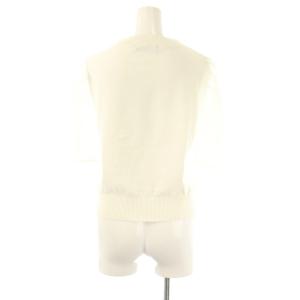 René 半袖パフスリーブカーディガン ニット 34 白 /NR OS