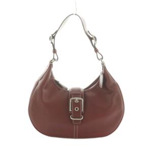 ハンドバッグ ワンショルダー レザー ボルドー 7548 /MI OS