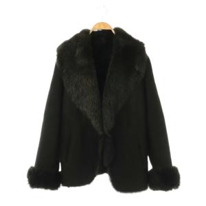 ムートンコート アウター 4 黒 /NR OS