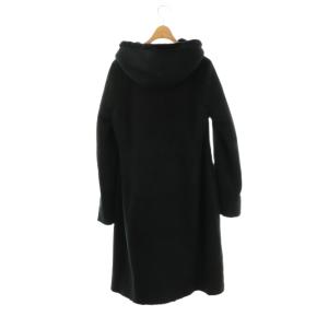 theory luxe ムートンコート ロング 38 ネイビー /HK OS