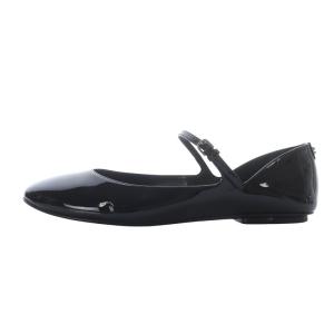 フラット パンプス ストラップ 37.5 ブラック B10380