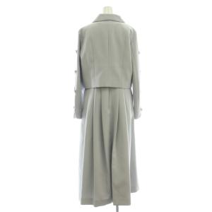 Chesty 23SS リボンジャケットセットアップ ワンピーススーツ 1 ブルーグレー /ES OS