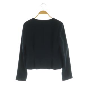 YOKO CHAN YOKOCHAN パールジャケット 36 ブラック