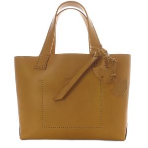 彩 アマーノ トートバッグ M ブラウン