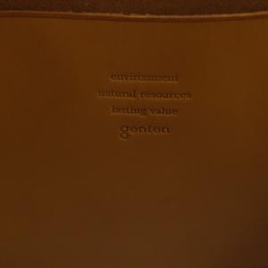 genten 彩 アマーノ トートバッグ M ブラウン