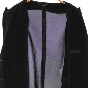 allureville レノクロスダブルコンパクトジャケット テーラード 2 黒 /NR OS