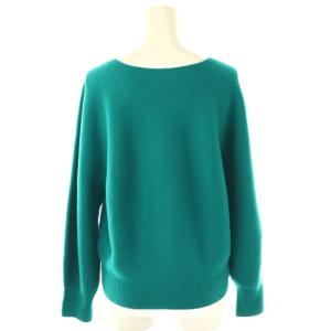 ANAYI ウール ニット セーター 38 ピーコックグリーン /ES OS