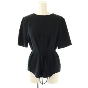 theory luxe LIFT ELVIRE LIFT SABILA セットアップ ブラウス 半袖 スカート 膝丈 38 ネイビー