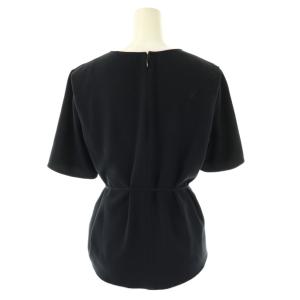 theory luxe LIFT ELVIRE LIFT SABILA セットアップ ブラウス 半袖 スカート 膝丈 38 ネイビー