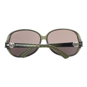 GUCCI サングラス 眼鏡 セルフレーム 6413 125 深緑 モスグリーン アジアンフィット インターロッキング
