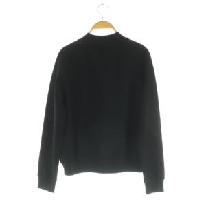 Max Mara 素材切り替え ジップブルゾン ジャケット ニット S ブラック /MY OS