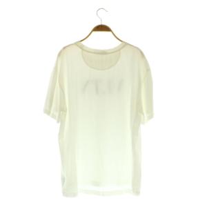VALENTINO VLTN ロゴ Tシャツ 半袖 プリント クルーネック イタリア製 XL ホワイト /MY OS