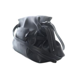 Off-White Zip-Tie Label Clutch Bag ブラック