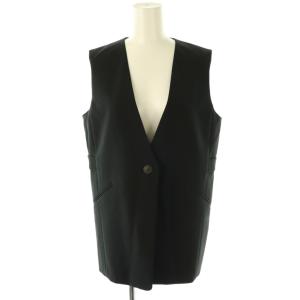 24AW SYCAMORE 2 DEEBI ジレ ベスト S32 XS 黒 ブラック /AQ OS