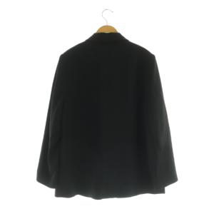 theory luxe 25SS CLEVEN CHOUETTE テーラードジャケット 1B 総裏地 40 ブラック /MY OS