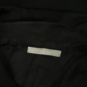 theory luxe 25SS CLEVEN CHOUETTE テーラードジャケット 1B 総裏地 40 ブラック /MY OS