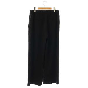 theory luxe 25SS CLEVEN DOLLY トリアセテート パンツ ワイドパンツ 40 ブラック /DF OS