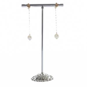 STAR JEWELRY STARJEWELRY パール ピアス K18 イエローゴールド