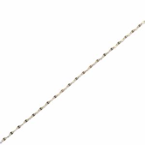 STAR JEWELRY STARJEWELRY パール ラインストーン ネックレス K18 イエローゴールド