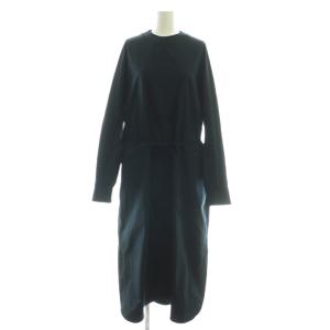 23AW TASLAN TWILL DRESS ツイル ドレス ワンピース  ロング 1 ネイビー /HK
