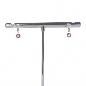 ピンクトルマリン ピアス K10YG イエローゴールド AJVA2401 /SR