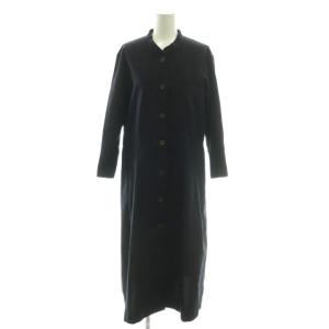 NATURAL COTTON OXFORD ワンピース 1 紺 /CX OS