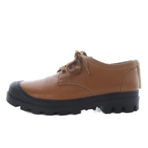 ダービーシューズ 38 ブラウン