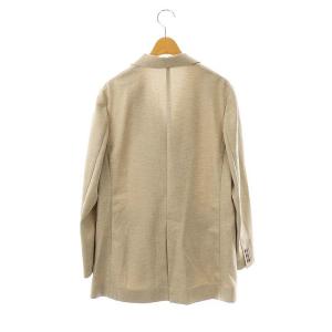 SLOBE IENA 25SS リネンライクダブルブレストジャケット テーラード グレージュ /DF OS