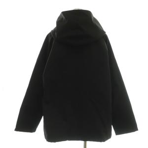 TRAVAIL MANUEL コーデュラ 64クロス ボタン パーカー ジャケット 薄手 黒 ブラック /AT OS