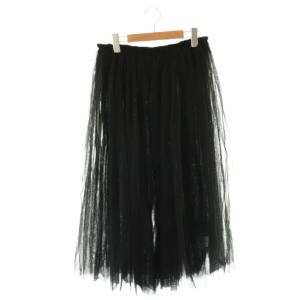 チュールスカート S ブラック
