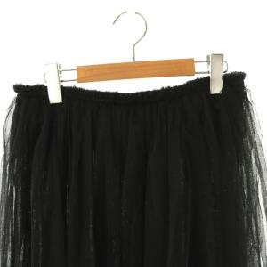 BLACK COMME des GARCONS チュールスカート S ブラック