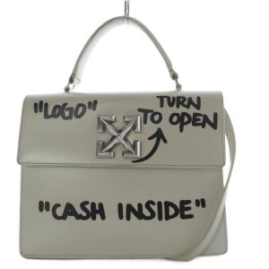 JITNEY 2WAY バッグ レザー ホワイト