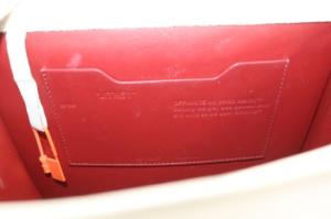 Off-White JITNEY 2WAY バッグ レザー ホワイト