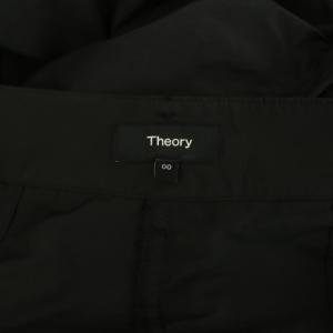 Theory 25SS Soft Lawn Tucked Wide Pant ワイドパンツ タック ハイウエスト 00