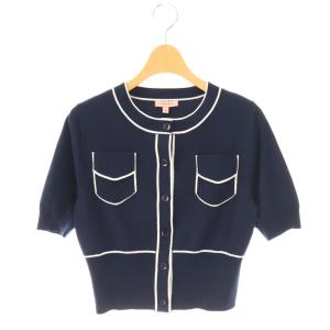 24SS SAILOR カーディガン ニット S ネイビー /DF OS