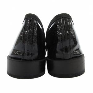 Repetto ローファー MICHAEL マイケル ローヒール エナメル 35 黒 ブラック VX829V  /GV