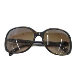 サングラス アイウェア べっ甲調 ロゴ 茶 ブラウン SPR08O /JS