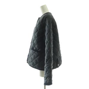 Traditional Weatherwear 23年 ARKLEY A-LINE キルティングジャケット アウタースナップボタン 32 黒 /NR OS