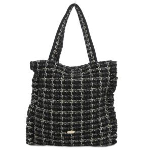 TOCCA ×ヨンヤ  YONYA コラボ ウェーブス トートバッグ WAVES TOTE BAG 肩掛け ツイード