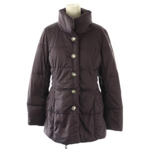 スタンドカラーダウンコート アウター 9 パープル /DO OS